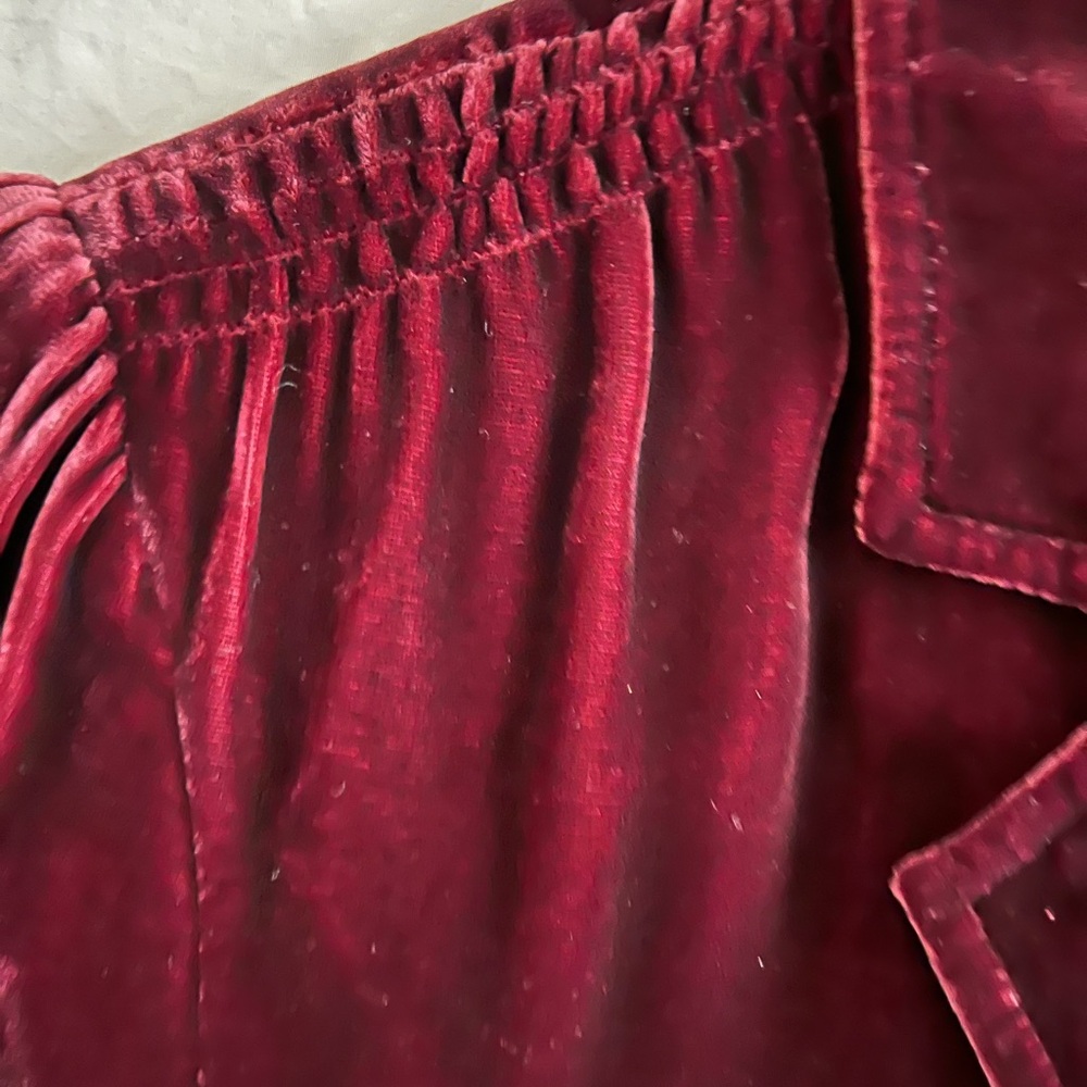 Ralph Lauren Deep Burgundy Velvet silky Blazer - Picture 9 of 10